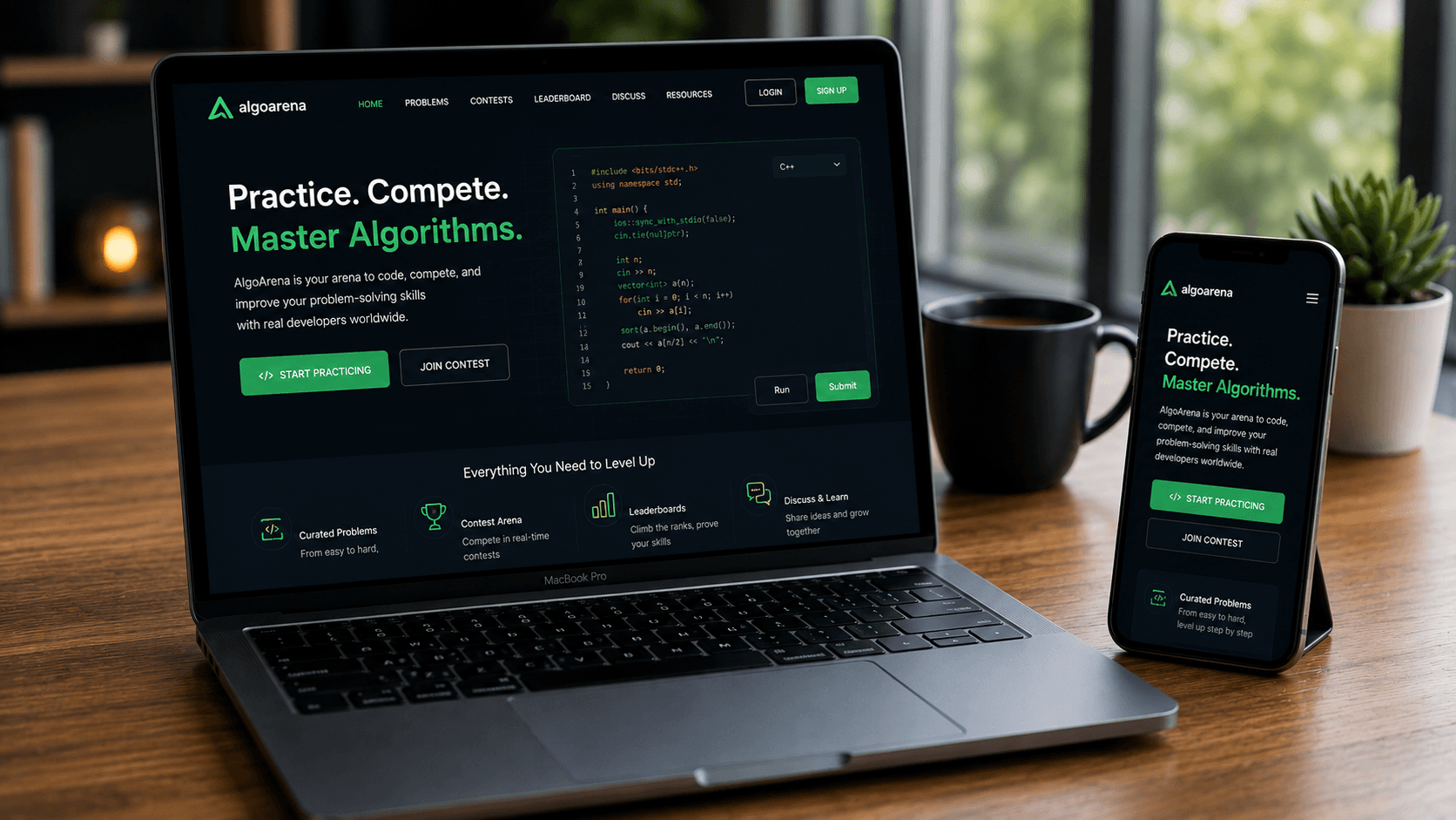 AlgoArena - AI-Powered Learning Platform