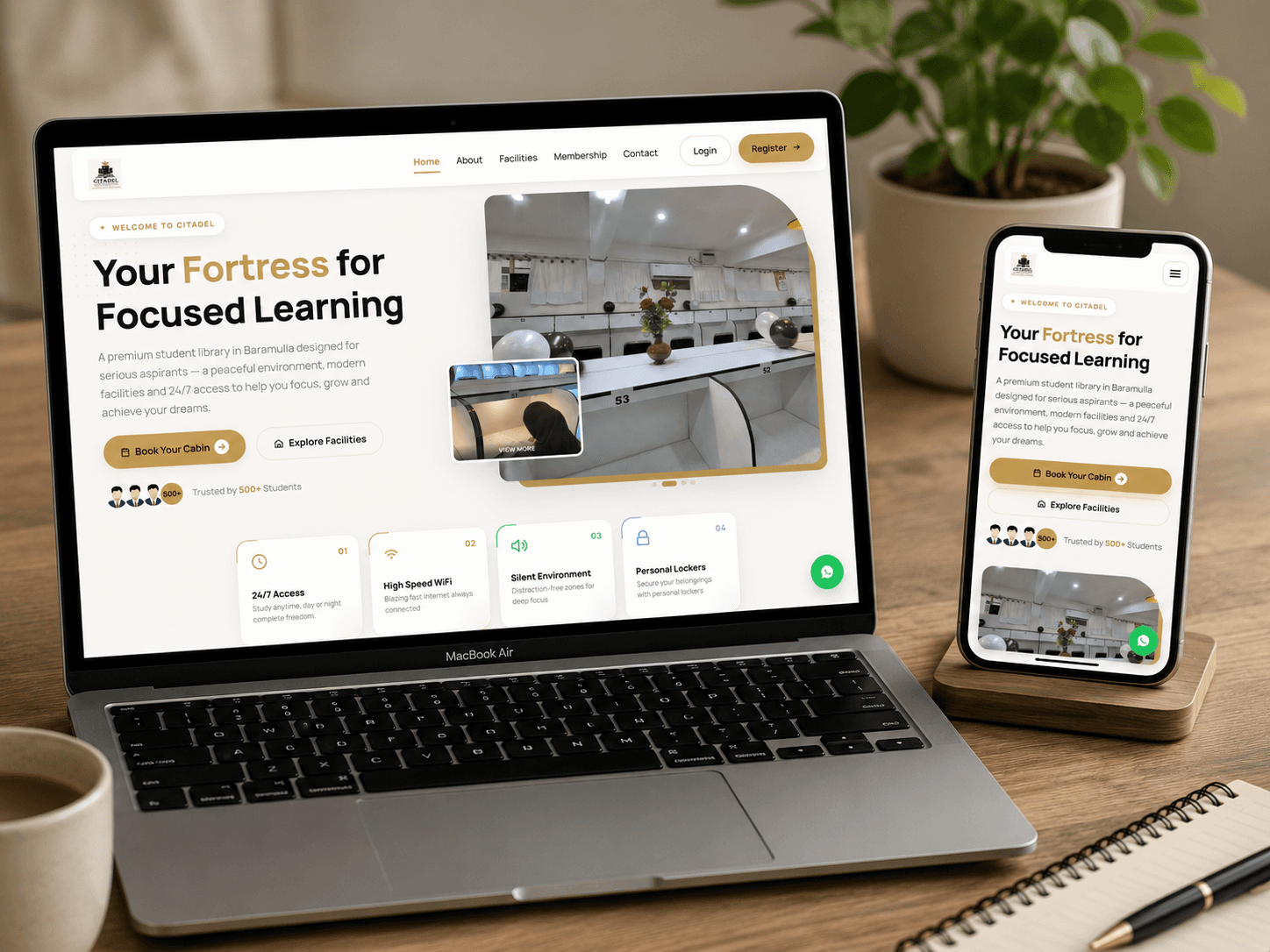 Citadel Library – Library & Study Space Website