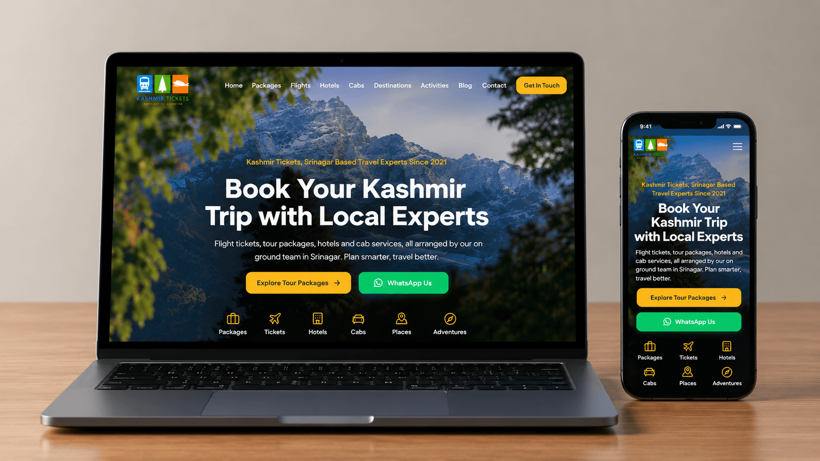 Kashmir Tickets